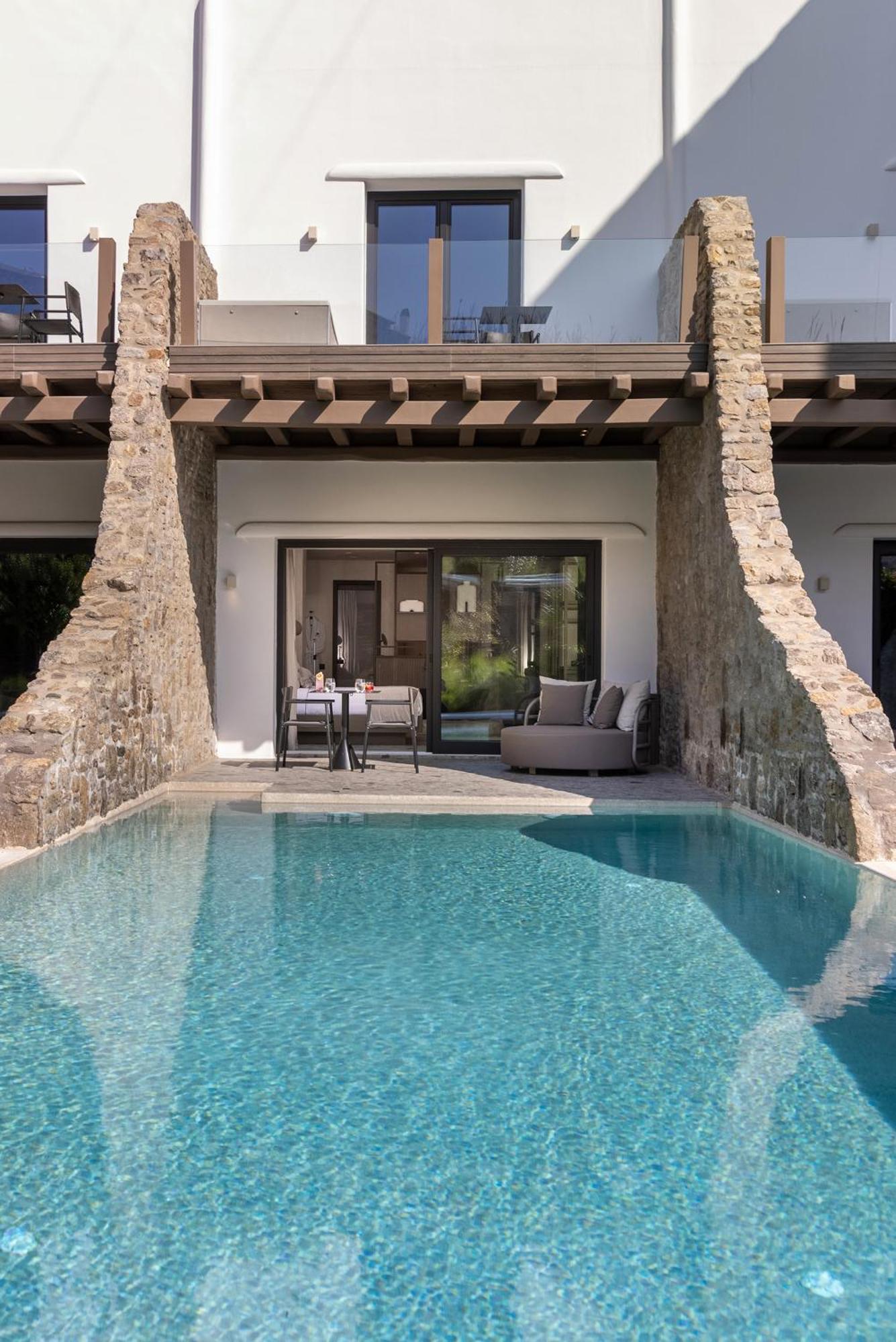Aeonic Suites And Spa Mykonos Town Экстерьер фото
