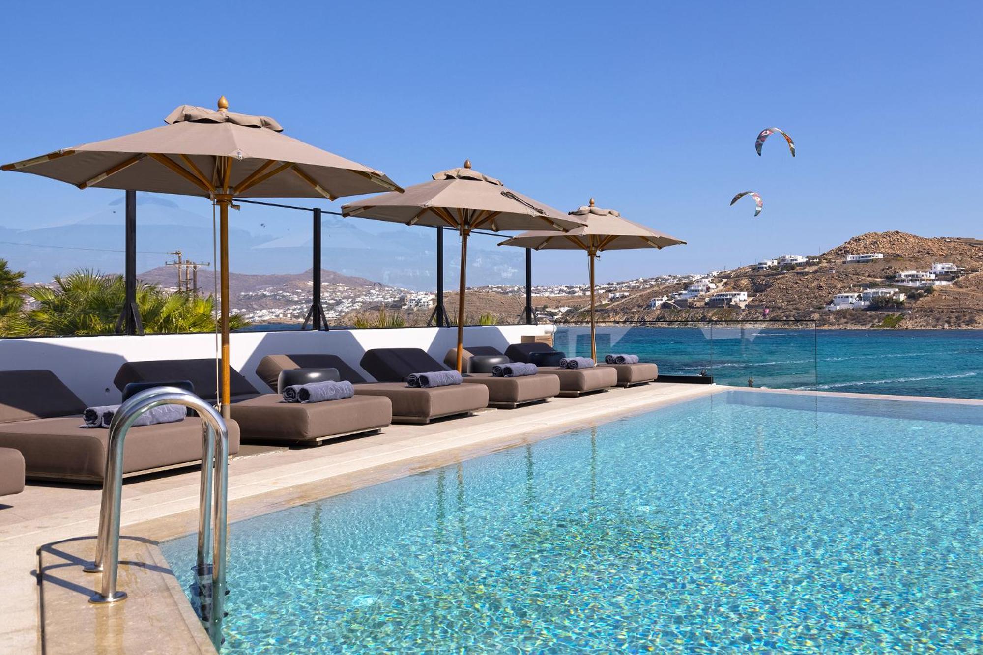 Aeonic Suites And Spa Mykonos Town Экстерьер фото