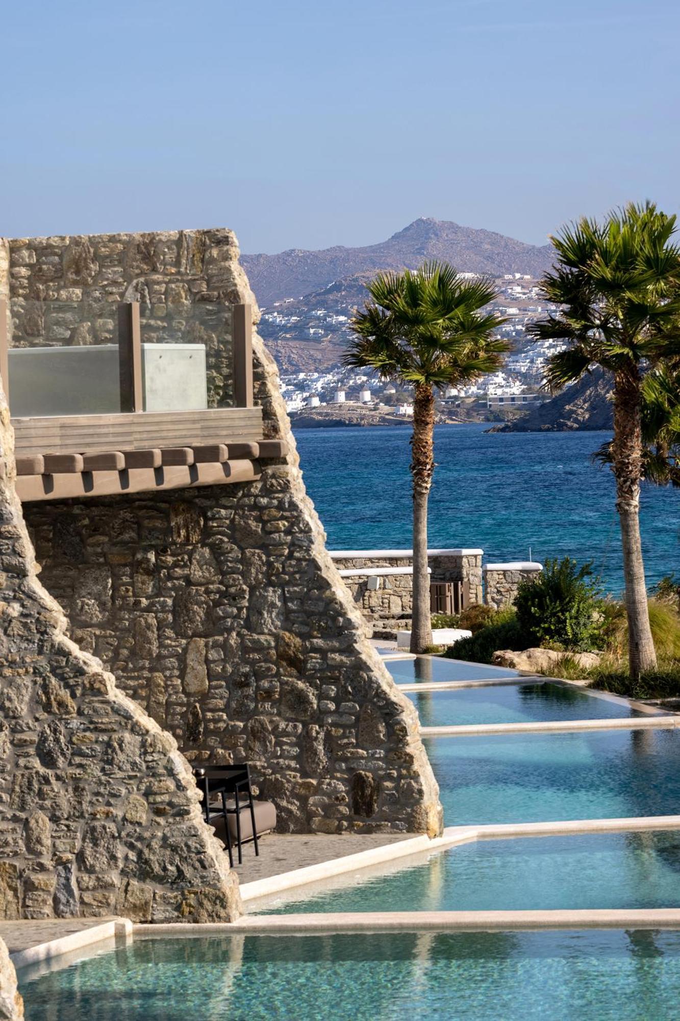 Aeonic Suites And Spa Mykonos Town Экстерьер фото