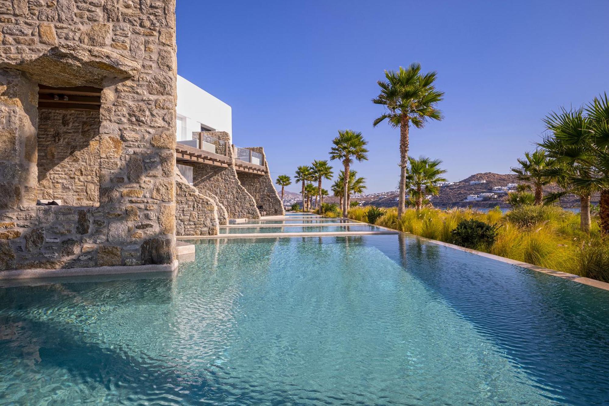 Aeonic Suites And Spa Mykonos Town Экстерьер фото