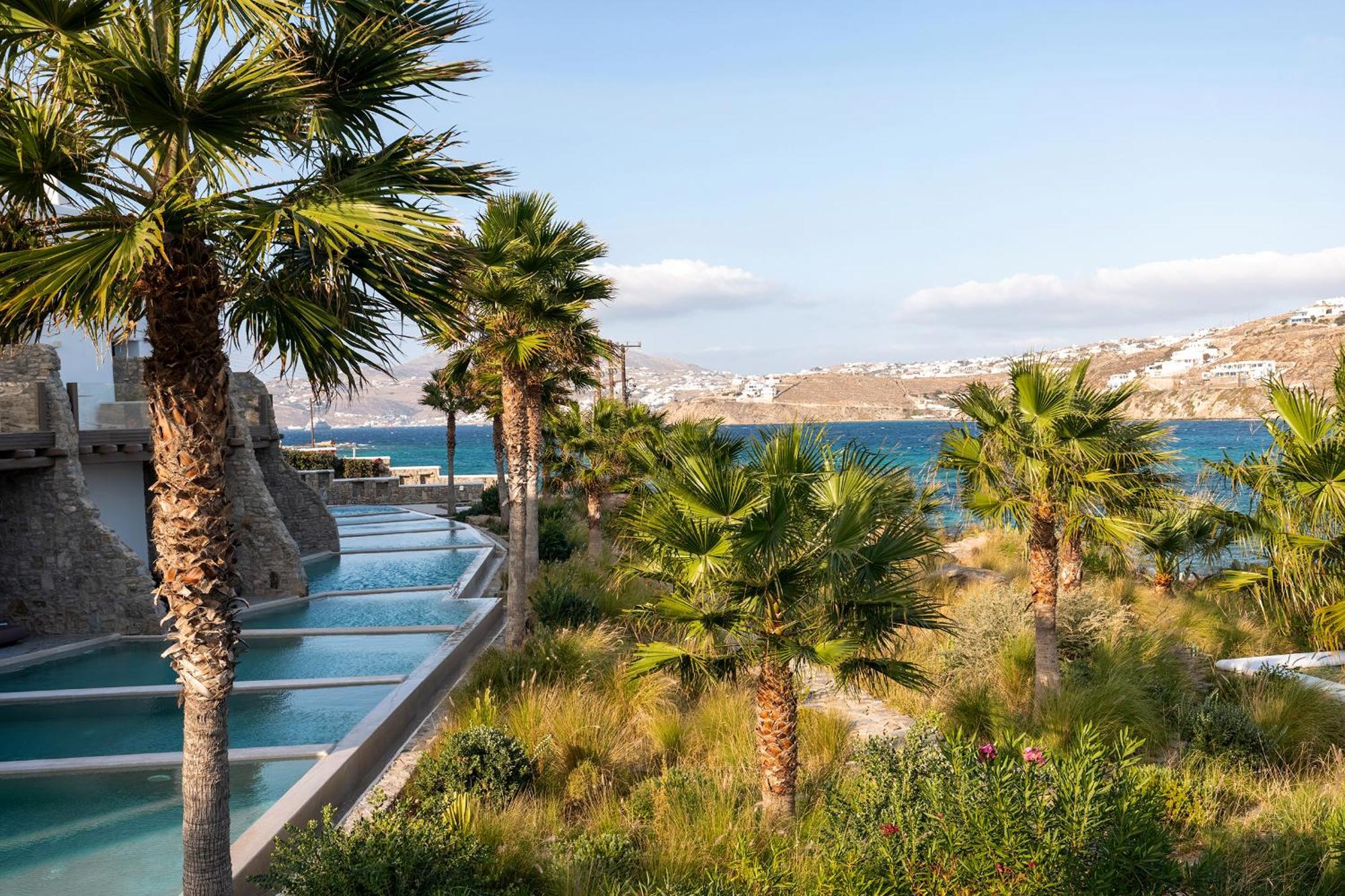 Aeonic Suites And Spa Mykonos Town Экстерьер фото