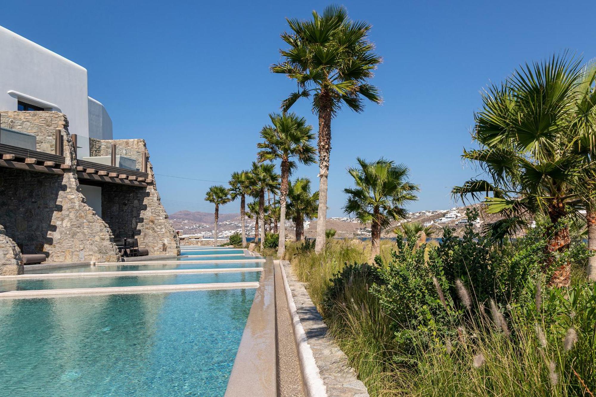 Aeonic Suites And Spa Mykonos Town Экстерьер фото